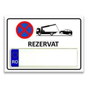 Indicator PVC A4 - REZERVAT