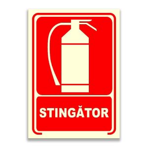Set de 2 indicatoare A5 - STINGĂTOR