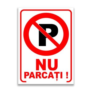set-de-2-indicatoare-a4-nu-parcati