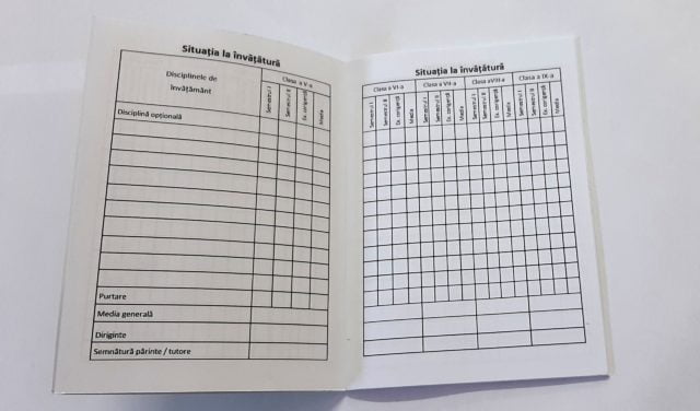 Carnet de elev pentru clasele I-IV - imagine 3