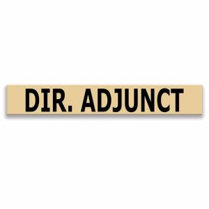 Plăcuțe uși 5 x 30 cm - DIRECTOR ADJUNCT