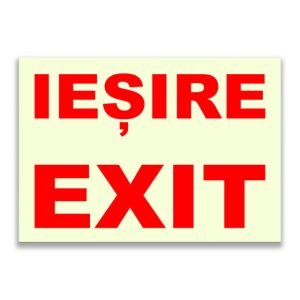 Indicator PVC A4 - IESIRE/ EXIT