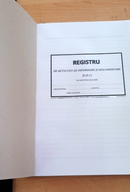 Condică de prezență pentru personalul didactic A4 (cu copertă duplex) - imagine 8