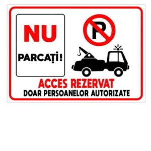 indicator-autocolant-a5-nu-parcati-acces-rezervat
